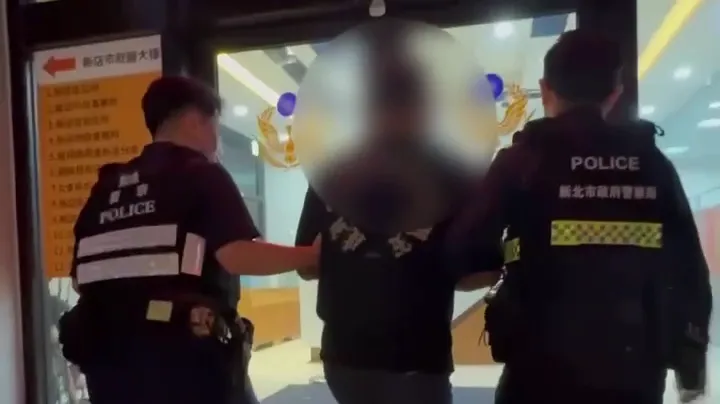 李男被逮回警局偵訊。（圖／警方提供）
