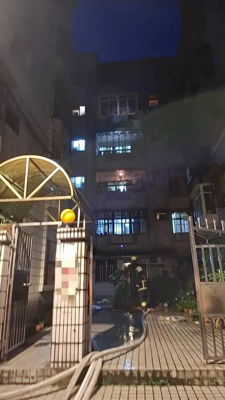 火災現場。(圖/民眾提供)