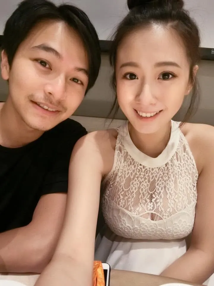 楊銘威(左)與方志友(右)2015年結婚。(圖/翻攝自方志友臉書)