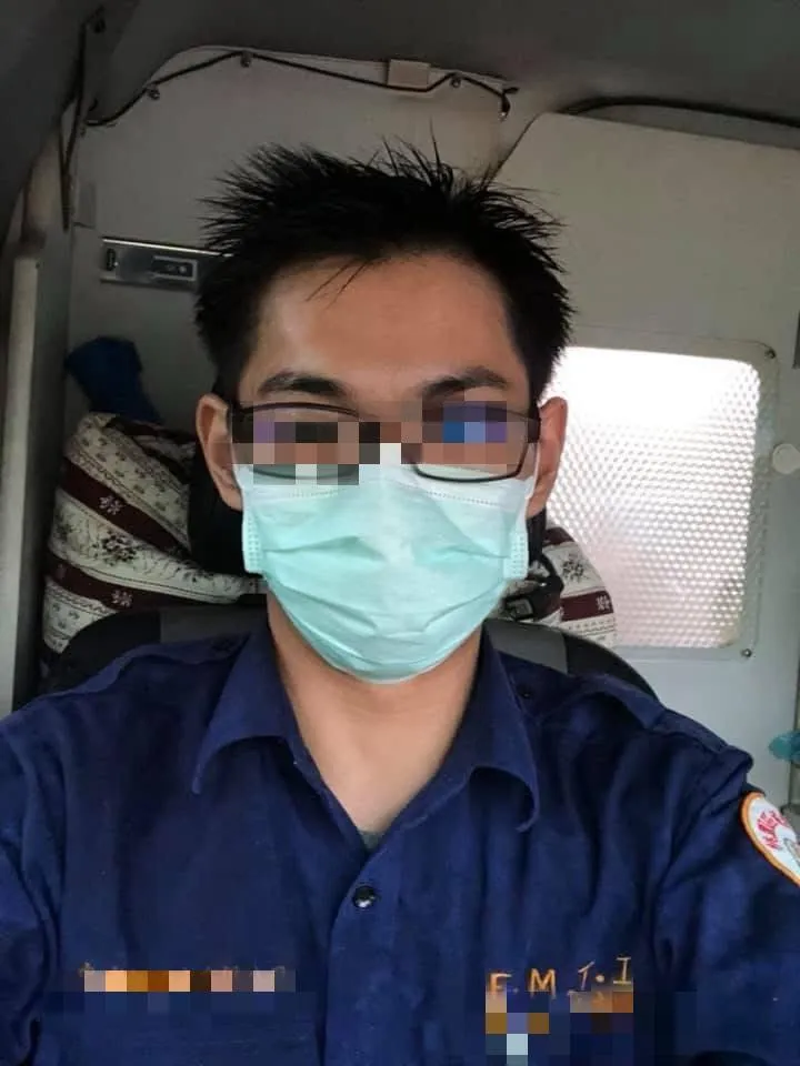 兇嫌林男竟曾當了7年的救護技術員。(圖/翻攝林男臉書)