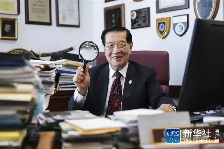 享譽國際的華裔刑事鑑識專家李昌鈺，今年3月27日辭世，享壽87歲。（圖／翻攝新華社）