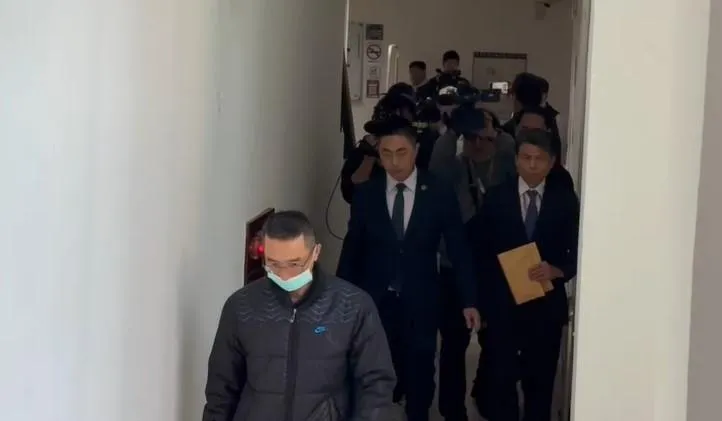 檢調搜索原住民立委高金素梅國會辦公室。（中天新聞）