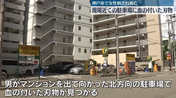 日本神戶一名24歲女子於自家公寓電梯內遭人殺害。（圖／NNN）