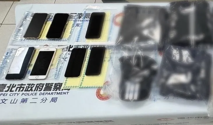 警方查扣相關贓證物與犯罪工具。（圖／翻攝畫面）