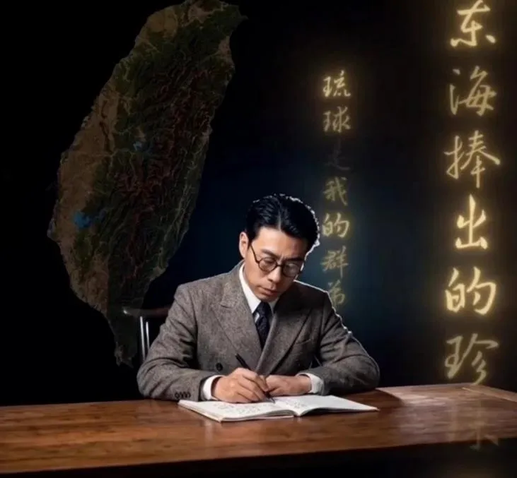 影片以詩人聞一多《七子之歌》開場。(圖/翻攝微博「外交部」)