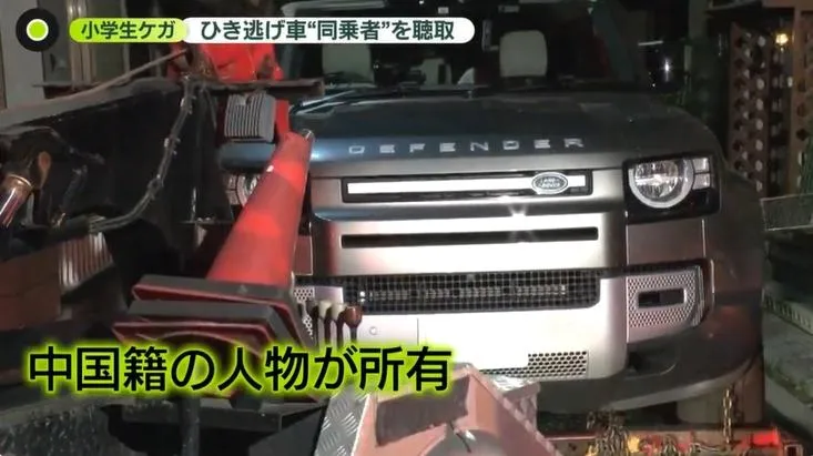 日本埼玉衝撞小學生的肇事駕駛為大陸男子。（圖／NNN）