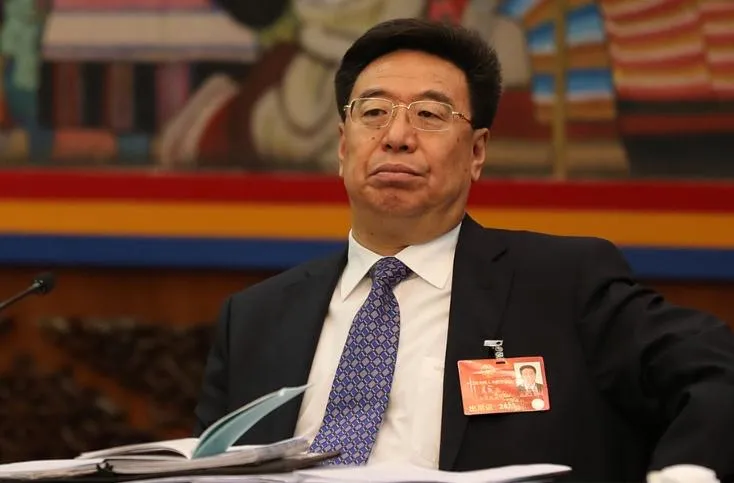 吳英杰曾是昔日西藏「一把手」。(圖/翻攝《西藏之聲》)