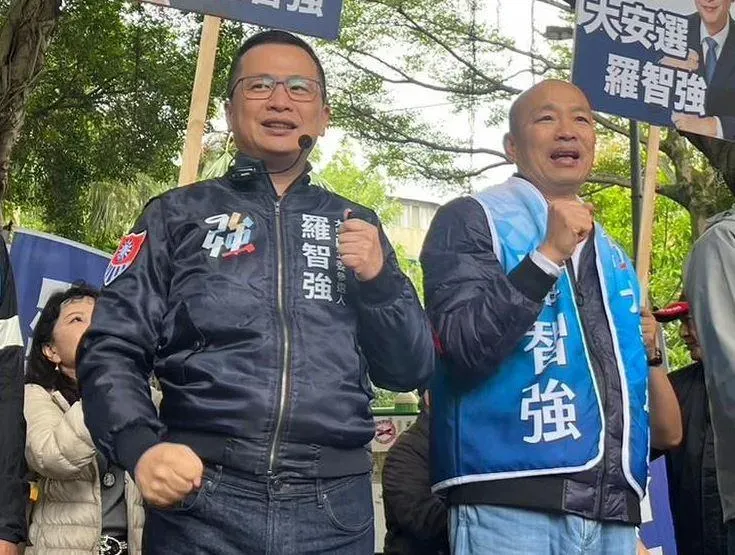 羅智強感謝韓國瑜送給他的「雪中送炭，才是真感情！」這句話。（圖／翻攝自羅智強臉書）