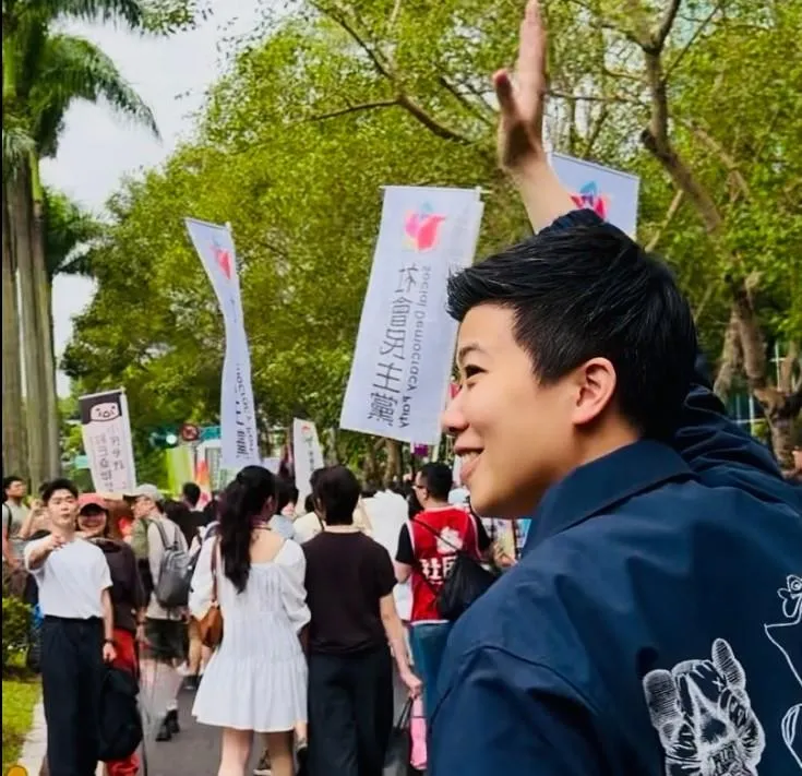台北市議員苗博雅。(翻攝自苗博雅臉書)