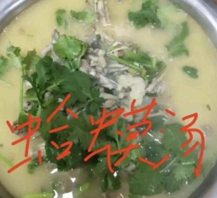 引發爭議的「蛤蟆湯」。(圖/翻攝《網易》)