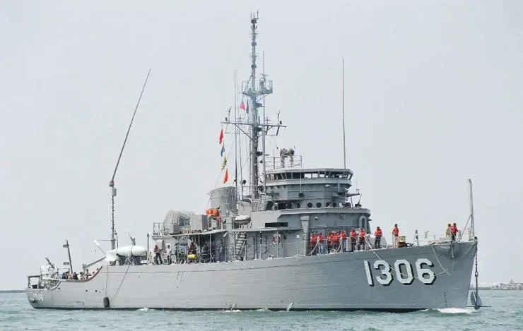 永陽號掃雷艦。(圖/海軍司令部)
