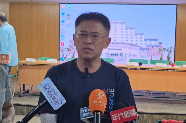 邱淵明回憶過程。（圖／中天新聞）