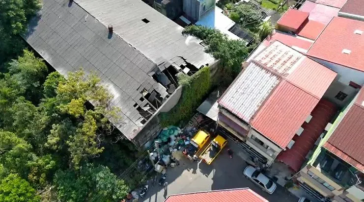 中興交民權路口。（圖／中天新聞）