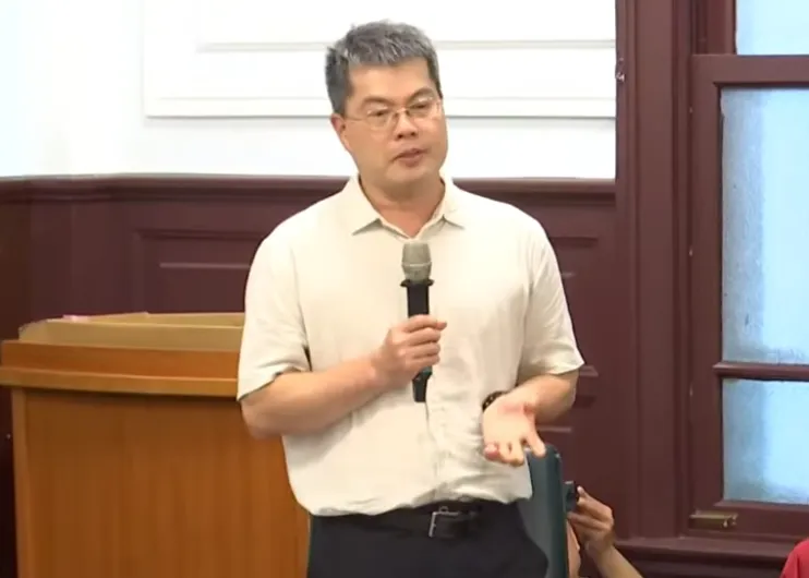 研究計畫主持人陳忠慶教授。（圖/中天新聞）