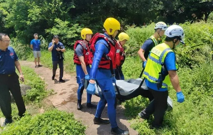 金門今日發生一起溺水死亡案。（圖／翻攝畫面）