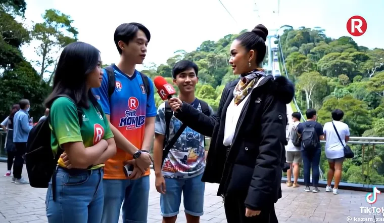 圖為涉事的AI影片。（圖／翻攝TikTok）