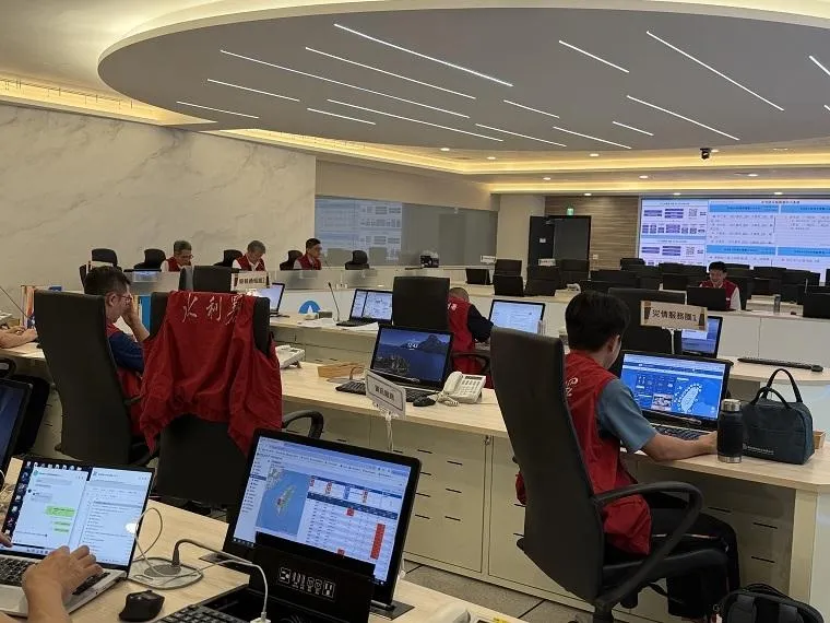 水災中央災害應變中心將於28日13時二級開設，啟動應變作業。（圖/經濟部提供）