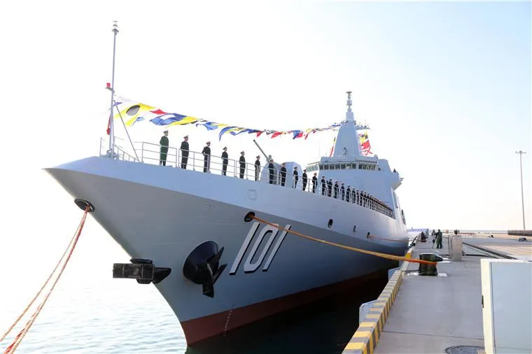 大陸宣布在黃海南部進行實彈射擊。圖為解放軍南昌艦。（示意圖／翻攝大陸國防部網站）