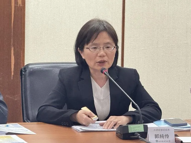 水利署水源經營組長郭純伶。（圖／水利署提供）
