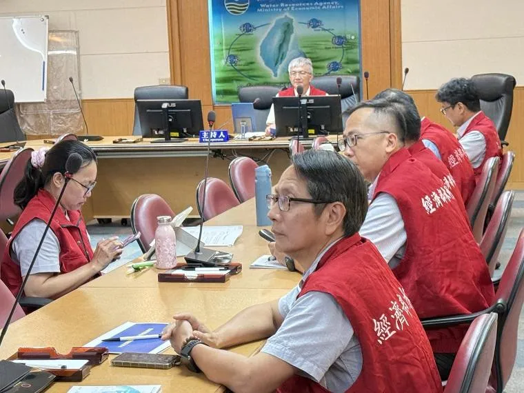 因應西南風增強及鋒面接近影響 經濟部9時二級開設。 （圖／水利署官網）