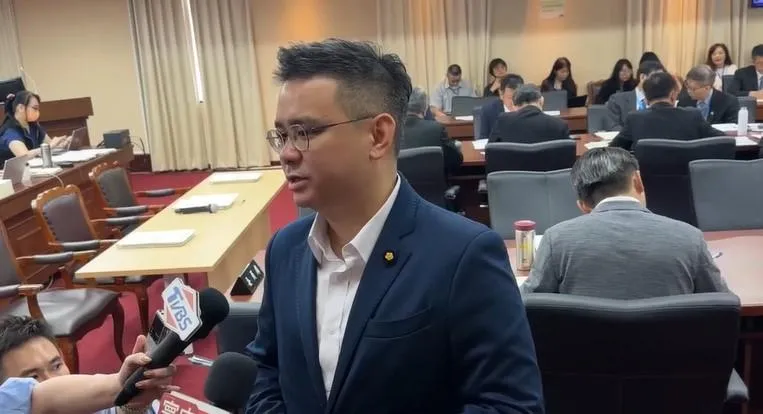 國民黨立委黃健豪。（中天新聞）