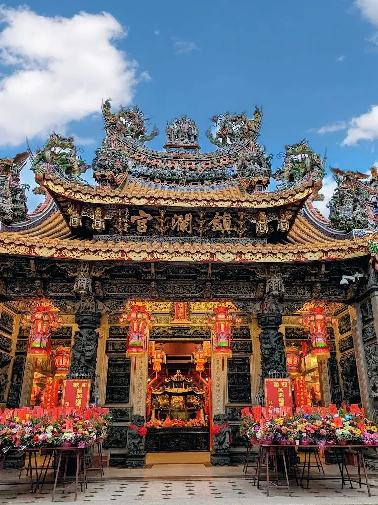 台中大甲鎮瀾宮有逾200年歷史，是全台最大媽祖廟。（圖／翻攝Google Map）