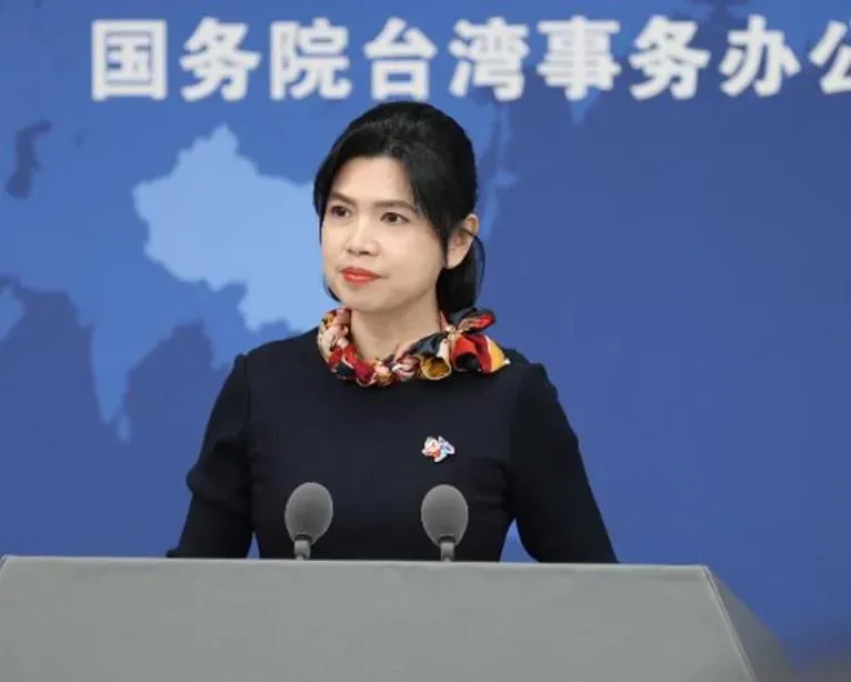 國台辦發言人朱鳳蓮。（圖/翻攝《人民網》）