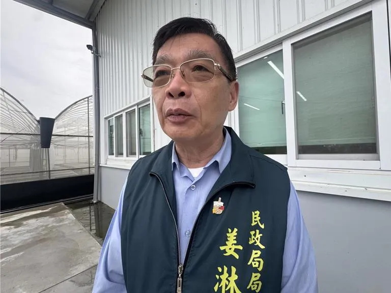 台南市政府民政局長姜淋煌喊話西羅殿、普濟殿冷靜。(圖/翻攝自中時新聞網)
