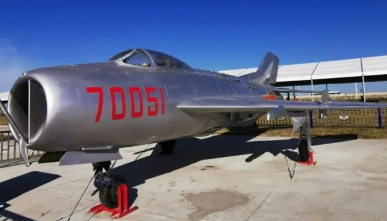 退役殲-6戰機改裝而成的無人機。（圖/翻攝《網易》）