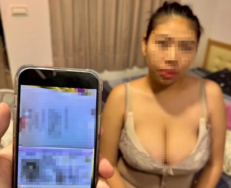 泰國籍女子以觀光名義來台,卻長期從事性交易活動,新北市警方日前在中和區中正路一帶查獲這名化名「FAI」的三十歲左右女子。(圖/翻攝畫面)
