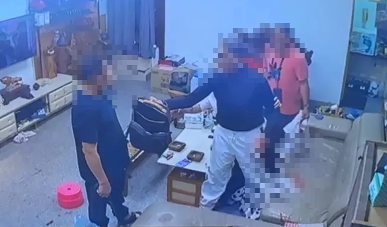 高雄砍人。（圖／翻攝畫面，下同）