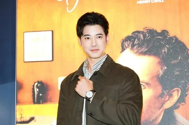 泰國演員馬力歐莫瑞爾(Mario Maurer)以電影《初戀那件小事》被台灣觀眾認識,4日來台出席精品活動。(圖/中央社)