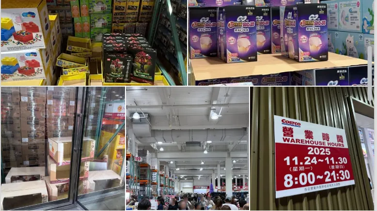 好市多會員們說，今年首度整週早上8點就開門，人潮雖多但人流明顯分散，逛起來挺舒適。（圖／臉書社團Costco好市多 商品經驗老實說）