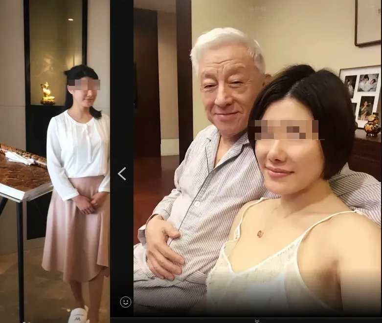 「單中華」在百度百科上的照片(圖左)與爆料照的對比圖。(合成圖/翻攝YouTube「哏傳媒」、百度百科)