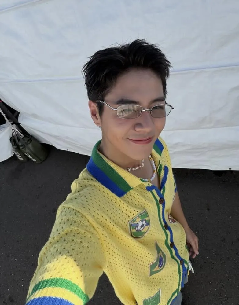 林佳辰與安吉所屬的唱片公司索尼音樂並未承認也未否認戀情傳聞。（圖／翻攝IG summer06_05）