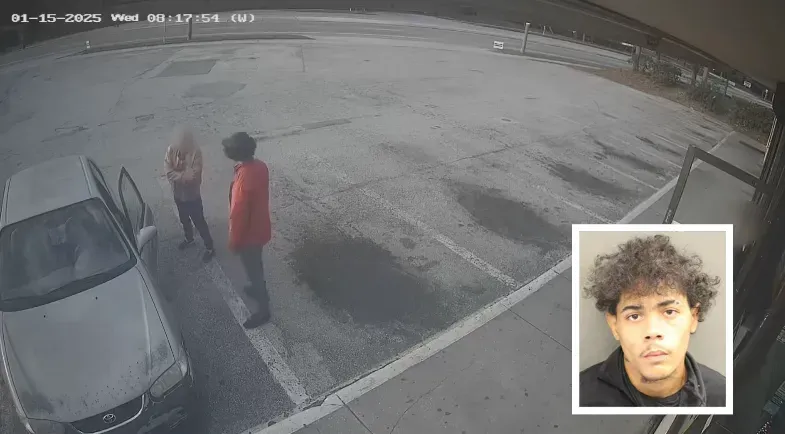 美國佛州一名阿嬤(左一)15日剛領獎金就遭遇搶匪。(圖/翻攝自FB@OrangeCoSheriff)
