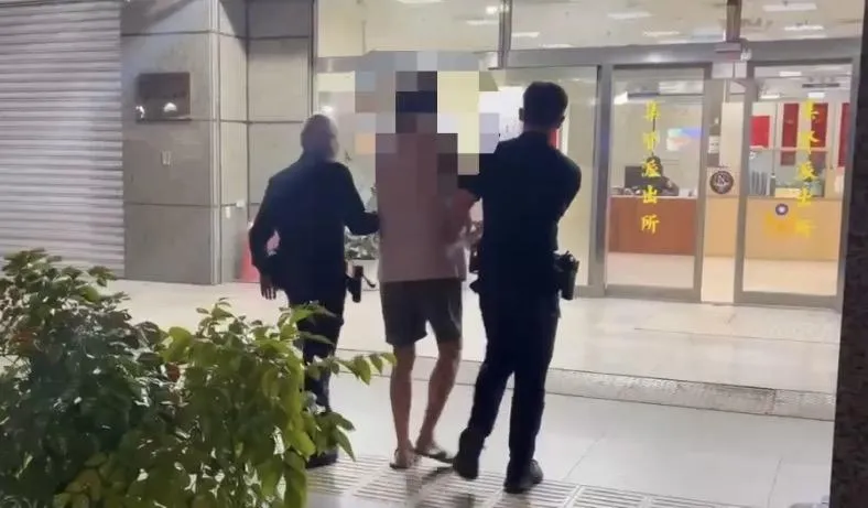 男子最後遭警方依法移送地檢署偵辦。（圖／翻攝畫面）