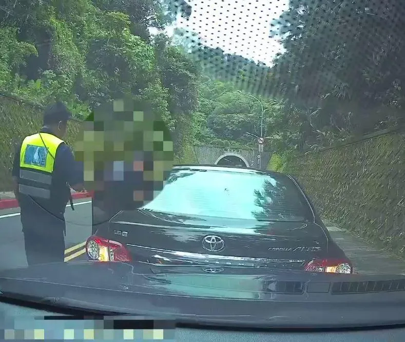 車禍現場。(圖/警方提供)