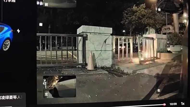 台中交通局外疑遭丟鞭炮，巨大爆炸聲嚇壞民眾。（圖／警方提供）