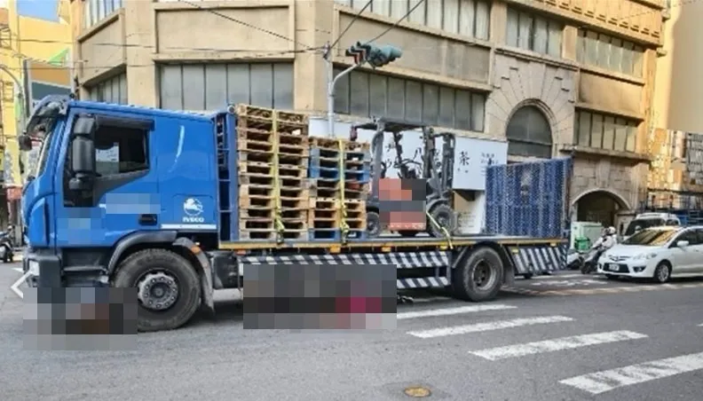 彰化今上午發生一起死亡車禍。（圖／翻攝畫面）