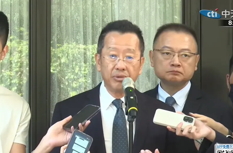 國防部長顧立雄29日赴立院備質詢。（圖／中天新聞）