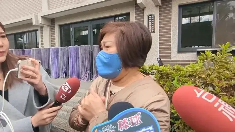 23歲林姓女樓管不幸罹難，大姑姑出面受訪。（圖／中天新聞）