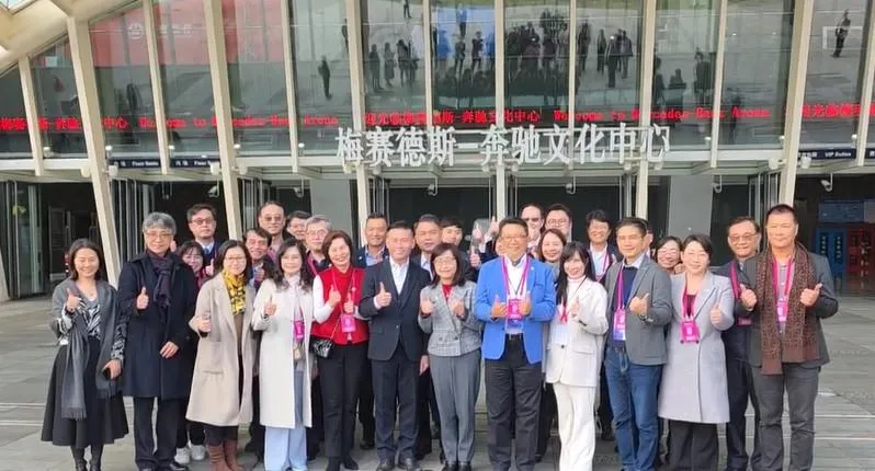 台北市副市長林奕華參訪上海市。（圖／中天新聞）