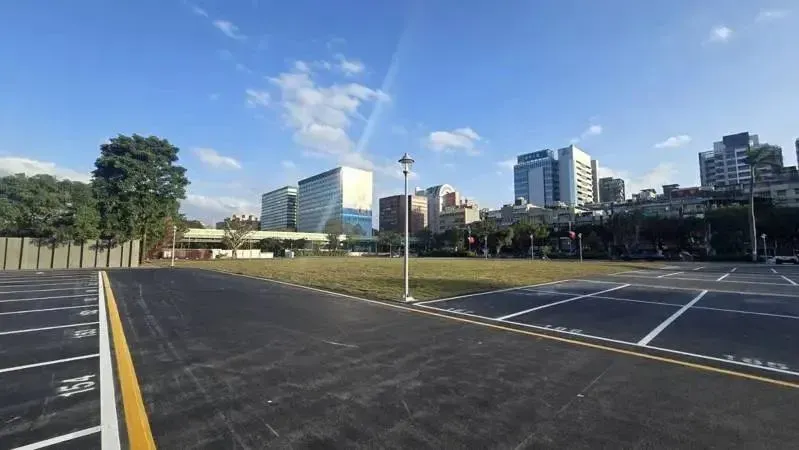 一殯目前已清空整地完成。（圖／北市殯葬處提供）