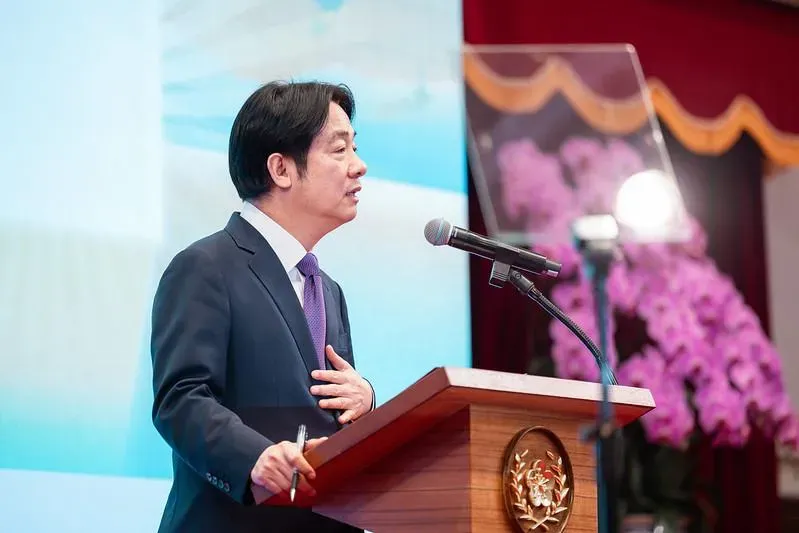 總統賴清德發表2025新年談話。（圖／翻攝總統府網站）