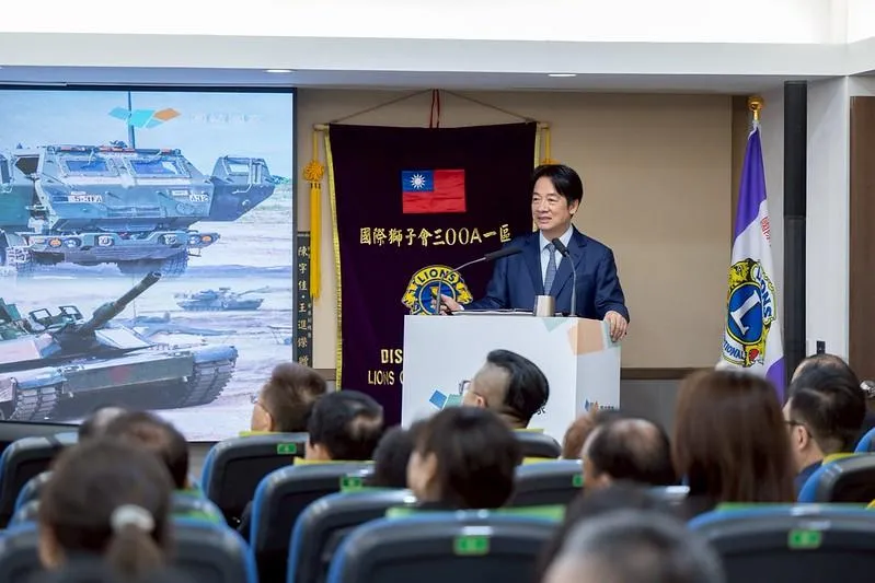 賴清德國家團結十講第四講談國防。（圖／資料照）