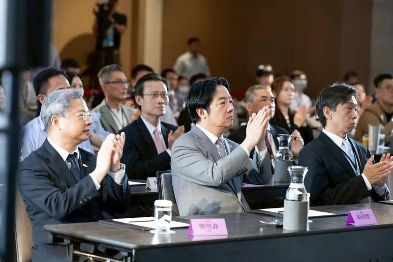 賴清德 總統10日出席「2025國家安全與經濟韌性論壇」。(總統府提供)