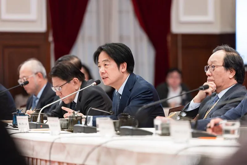 賴清德27日下午主持「健康台灣推動委員會第6次委員會議」。（圖／翻攝總統府官網）