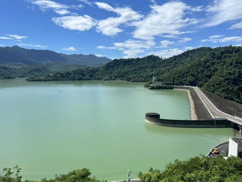 曾文水庫。（圖/中央社）