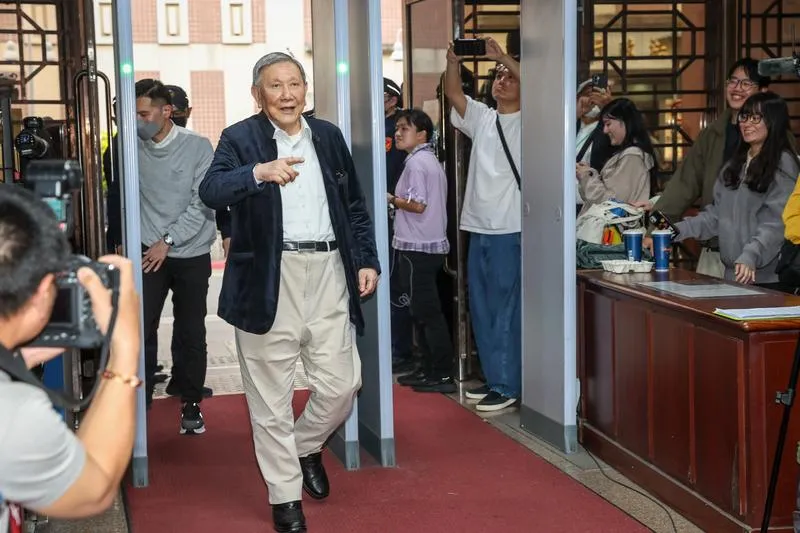 京華城案，中石化前董事長沈慶京到庭聽判。（圖／中央社）